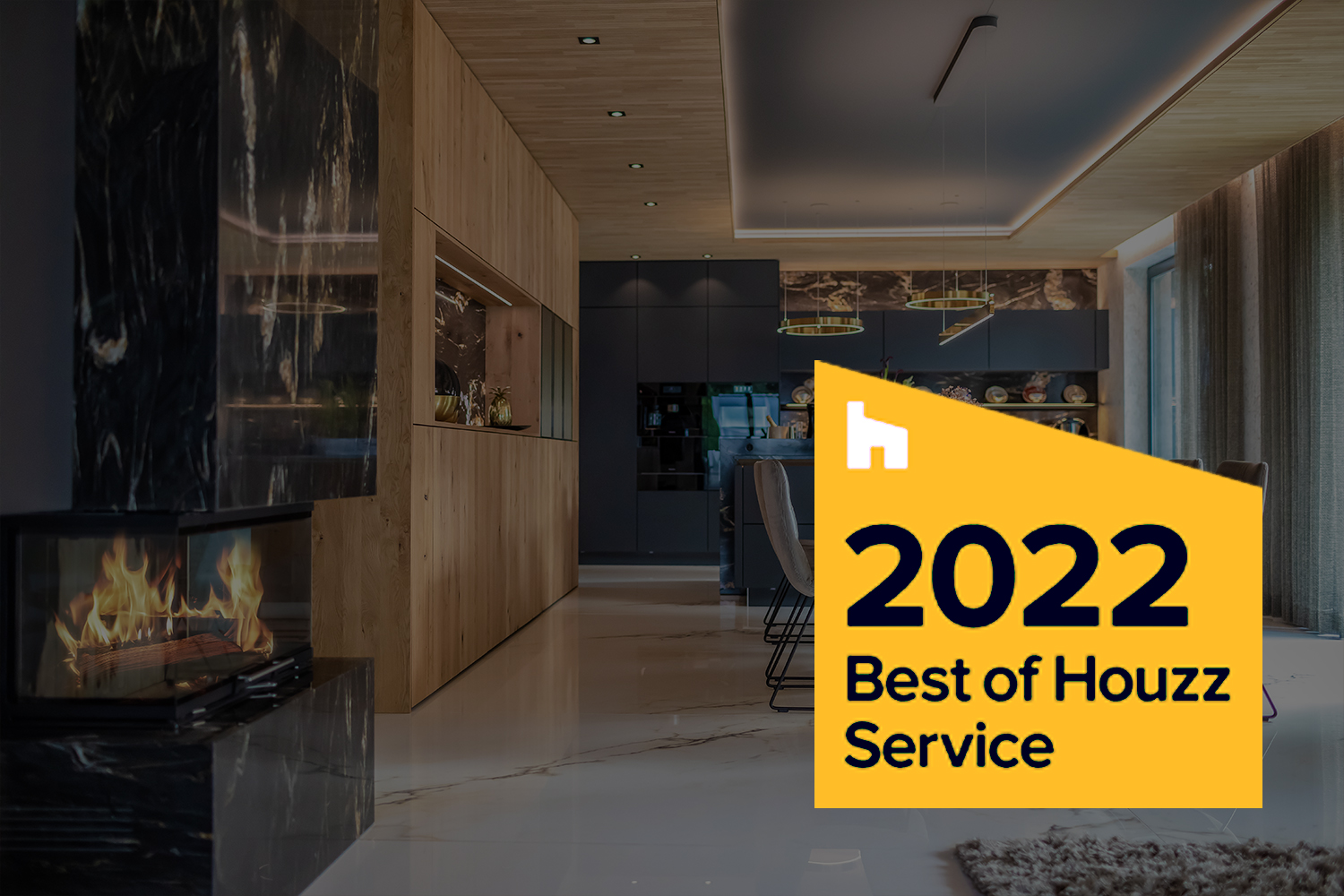 Auszeichnung "Best of Houzz 2022" Design"