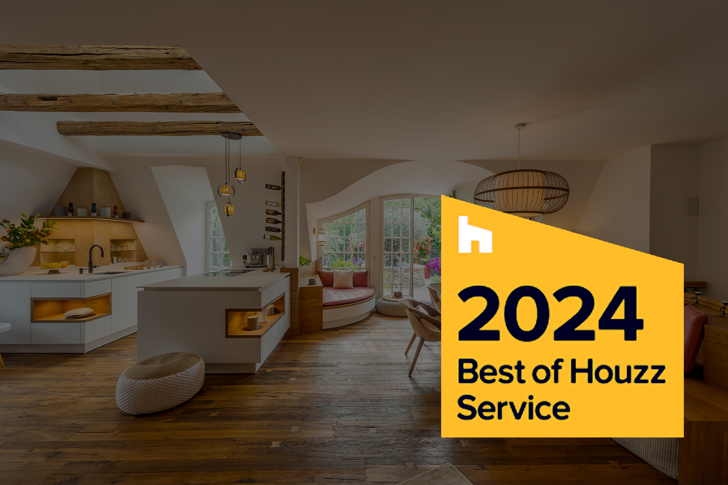 Auszeichnung "Best of Houzz 2024" Design"